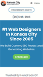 Mobile Screenshot of kcwebdesigner.com